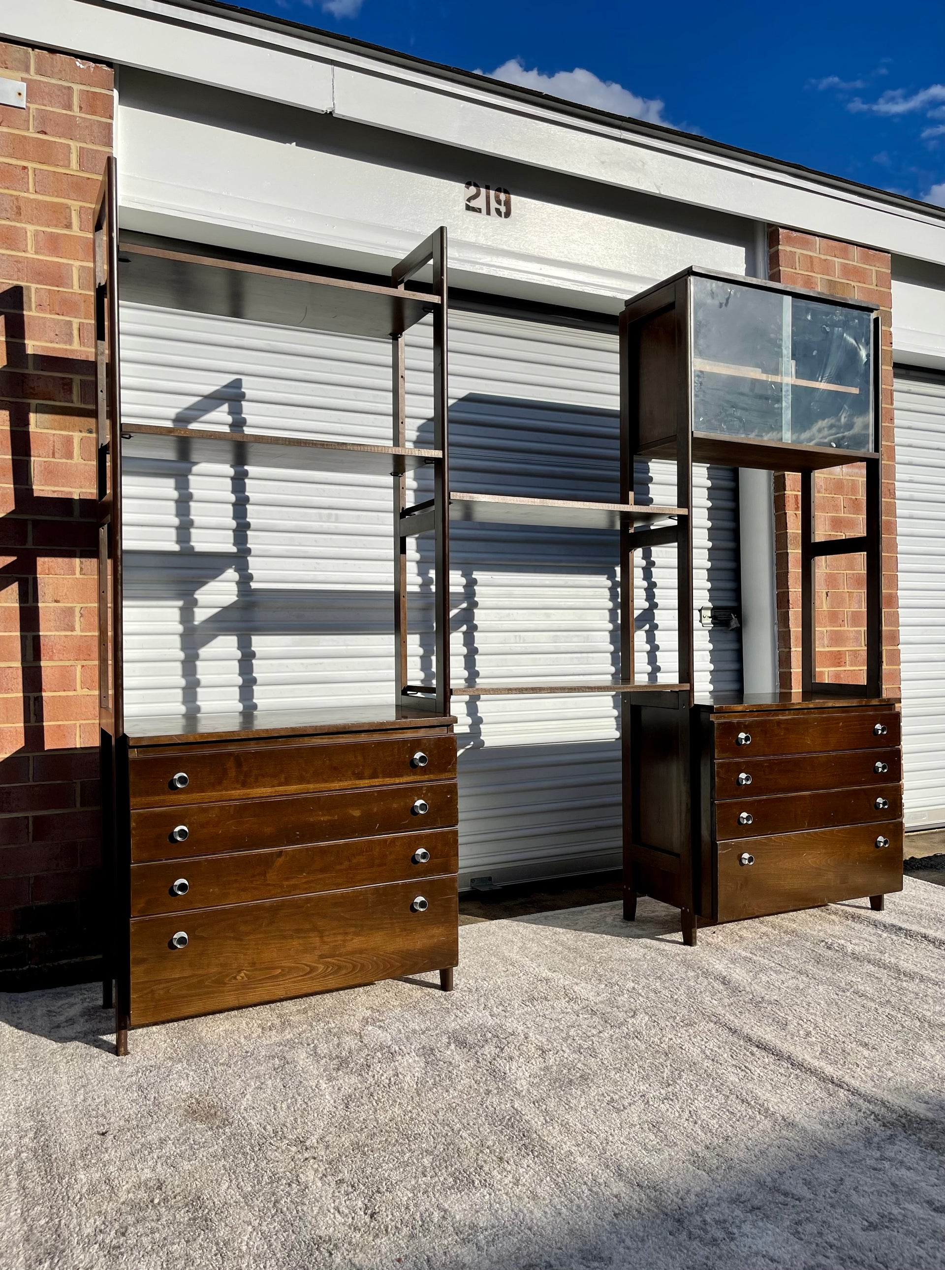 Mid Century Modern Wall Units