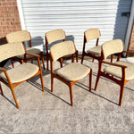 Eric Buch for O.D. Mobler Teak Dining Chairs