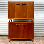 Danish Modern Teak Media Cabinets
