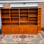 Poul Hundevad Credenza & Hutch Wall Unit with Corner Shelving