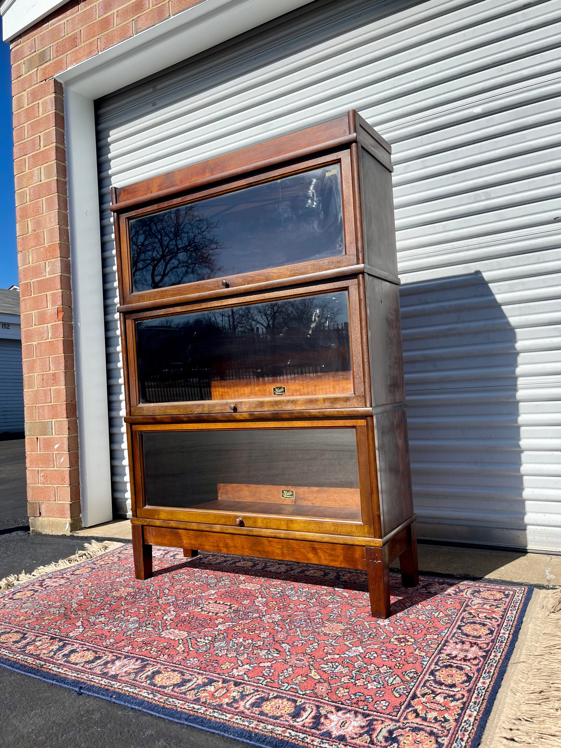 Antique Hale Barrister Bookcase
