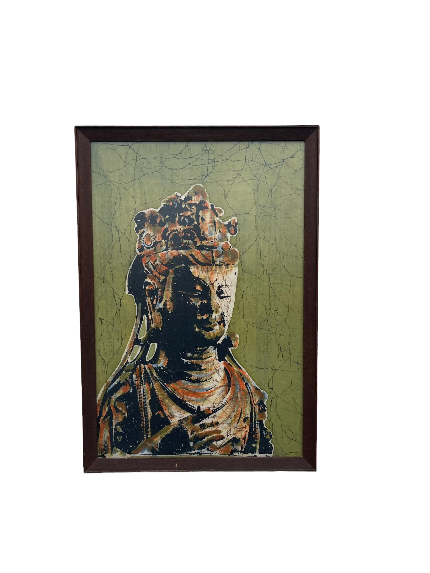 Handmade “Head of Buddha” Batik
