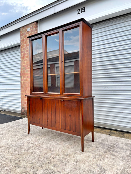 Mid Century Modern Petite China Cabinet