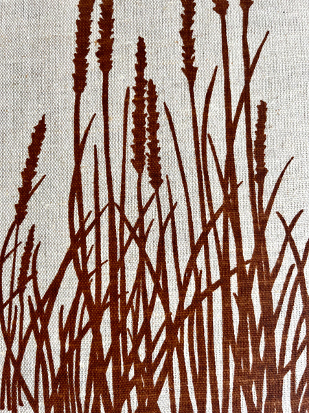 Mid Century Modern Marushka Wheat Canvas