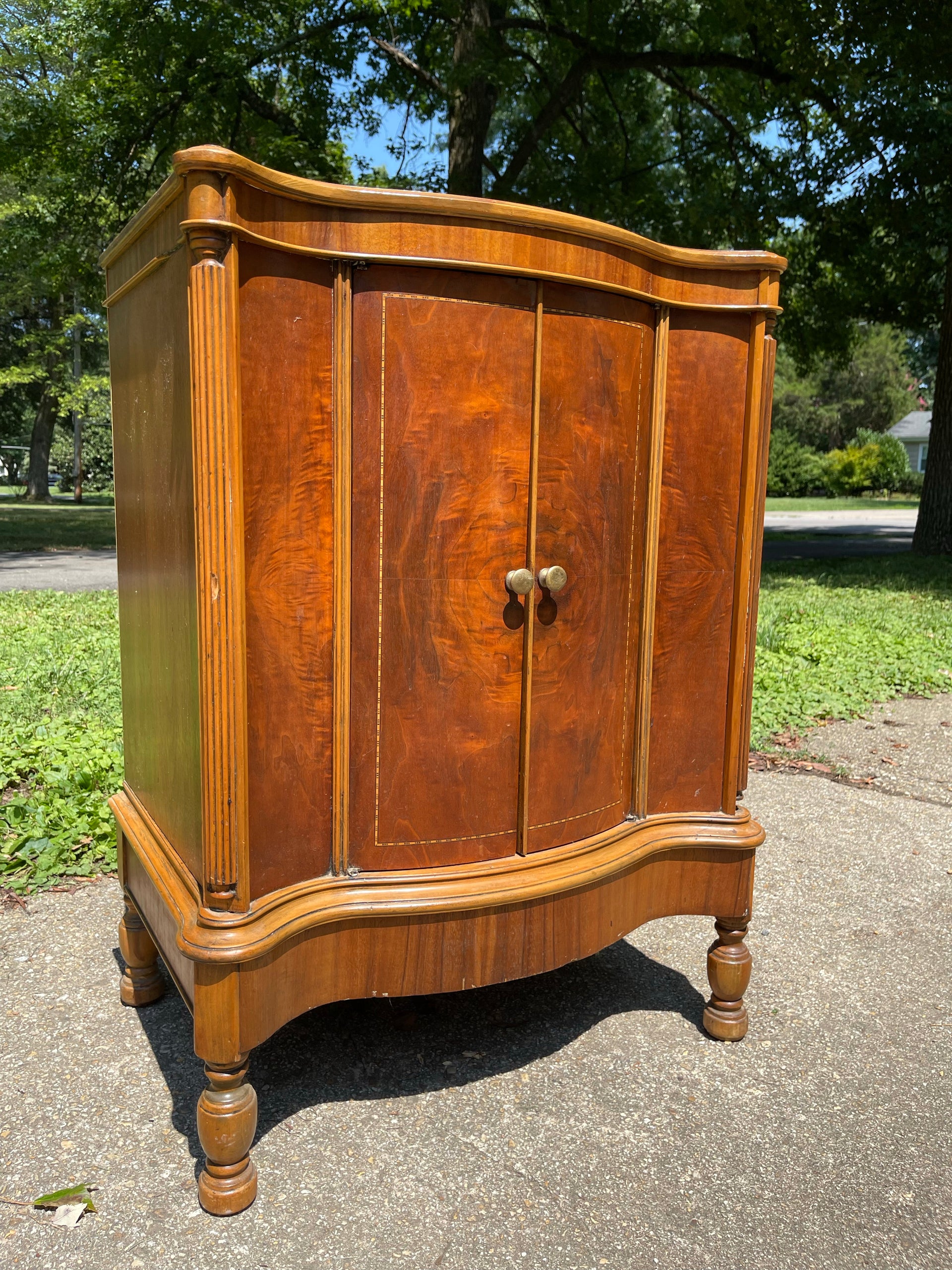 Vintage Record Cabinet