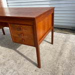 Vintage Danish Teak Desk by Domino Møbler