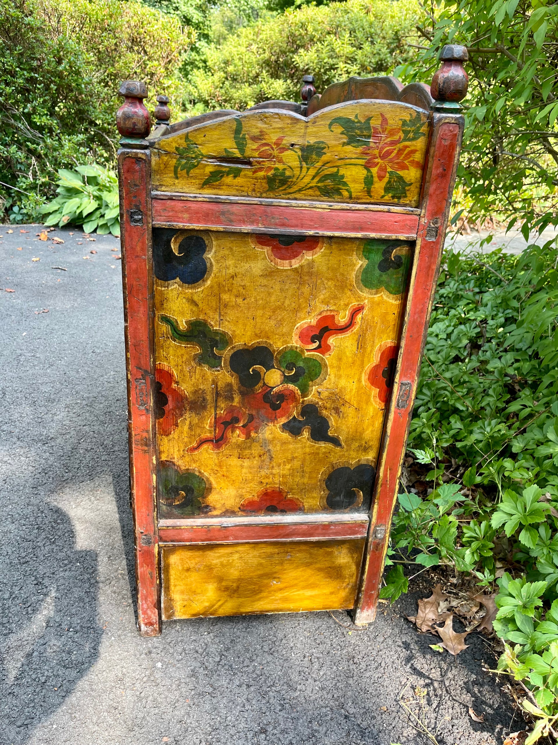 Tibetan Hand Painted Chest