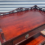 Wooden Ornate Server Cart