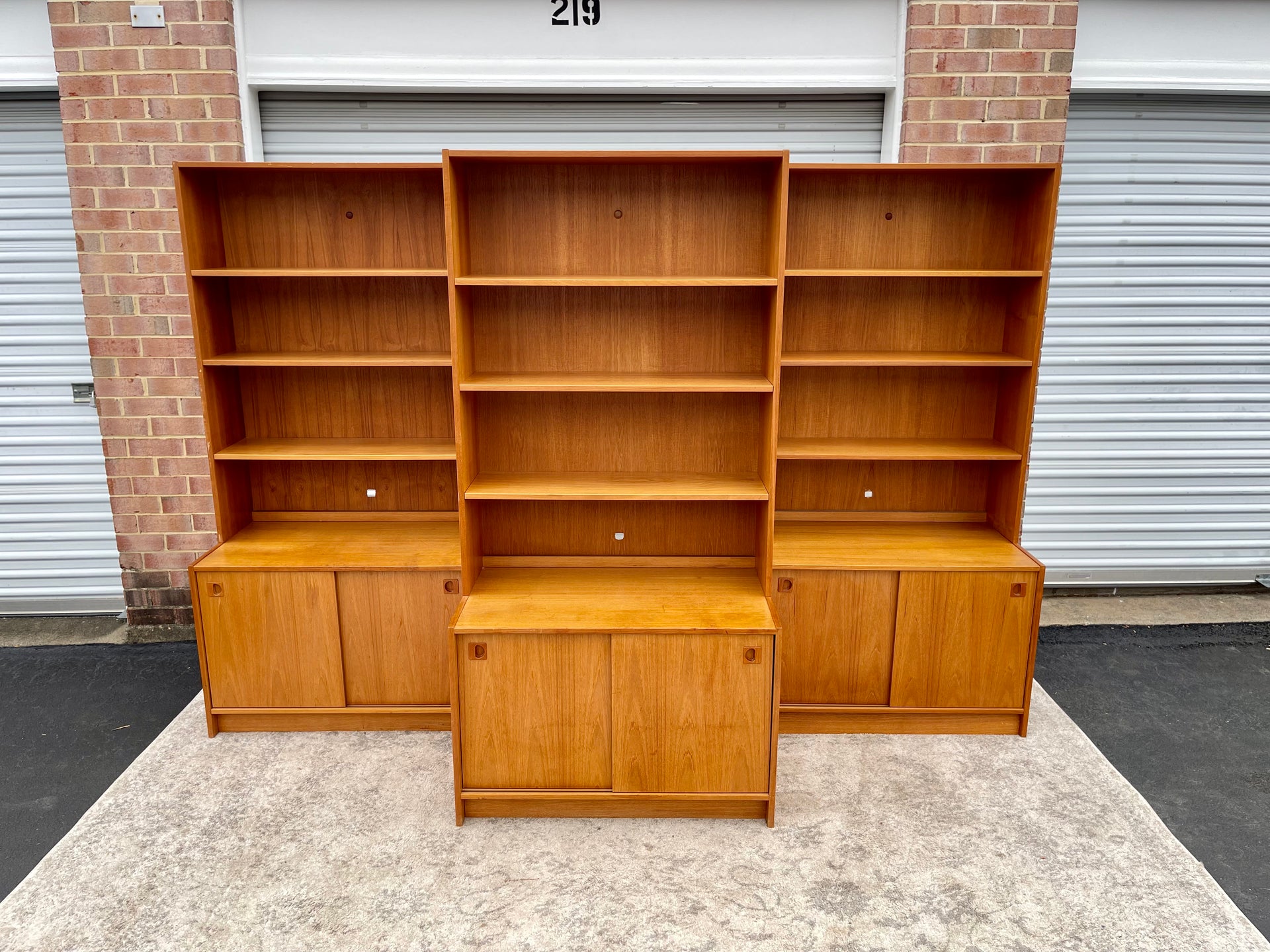 Danish Teak Bookcases